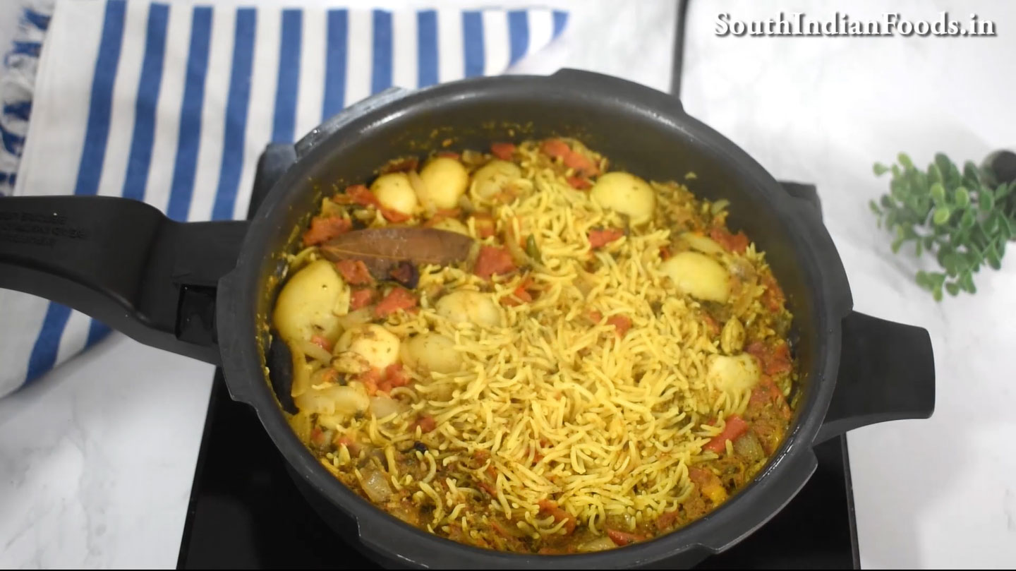 Aloo tikka biryani