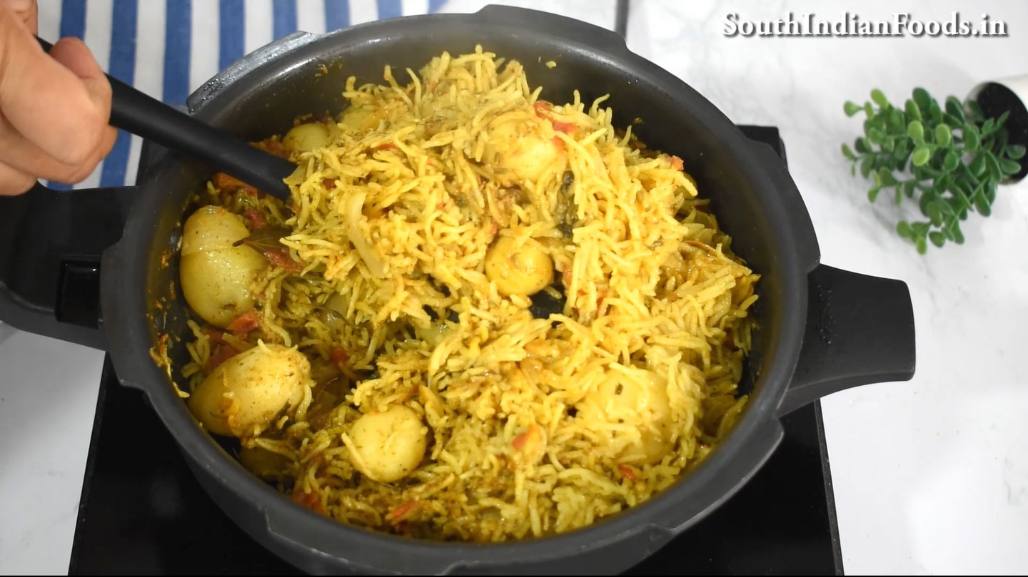 Aloo tikka biryani