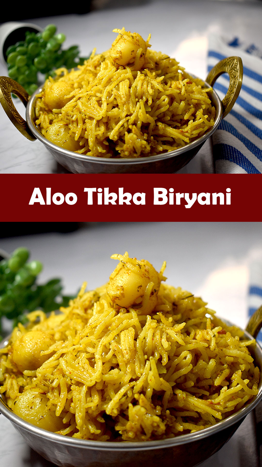 Aloo tikka biryani