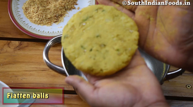 Aloo tikki burger step 13