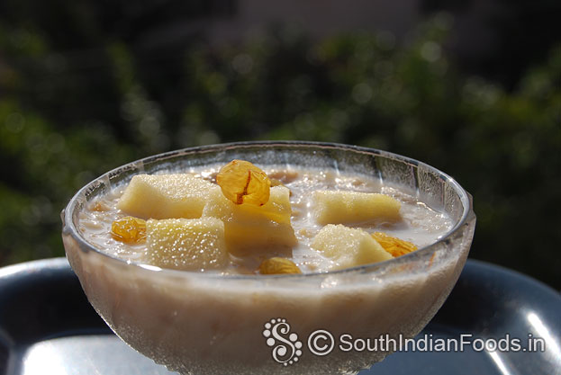 Apple milk oats pudding breakfast recipe for weight loss