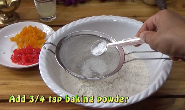 Add baking powder