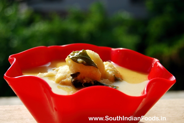 Colocasia  buttermilk kuzhambu