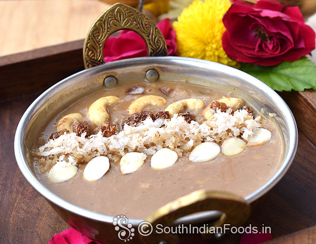 Arisi vellam payasam