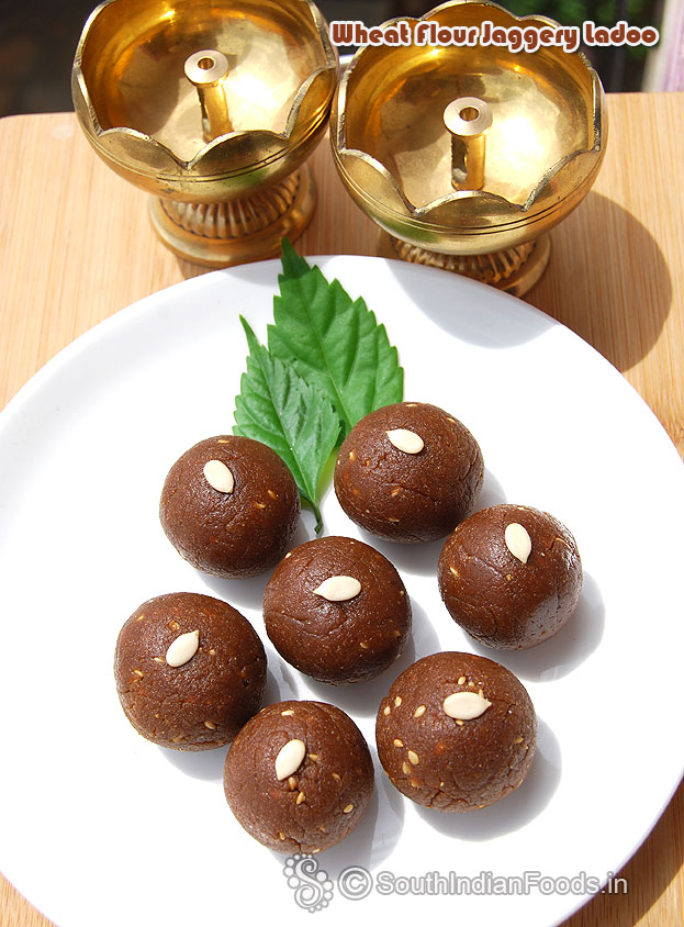 Wheat flour laddu