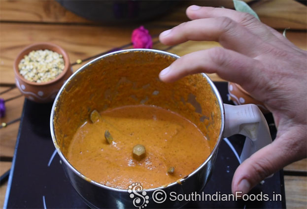 Avarakkai sambar step 9