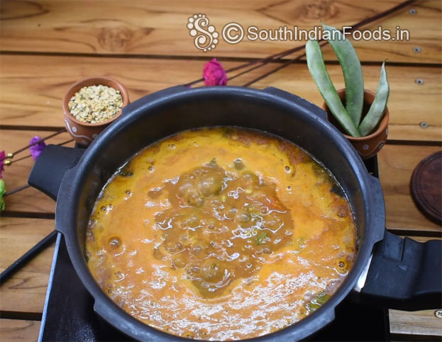 Avarakkai sambar step 13