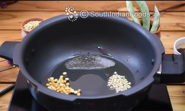 Avarakkai sambar step 2