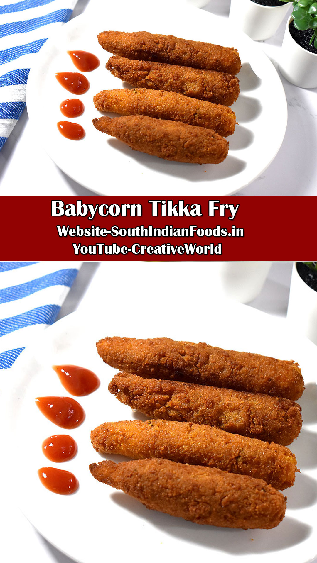 Boil baby corn with salt