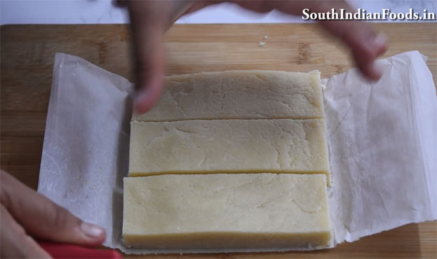 badam burfi recipe step 26
