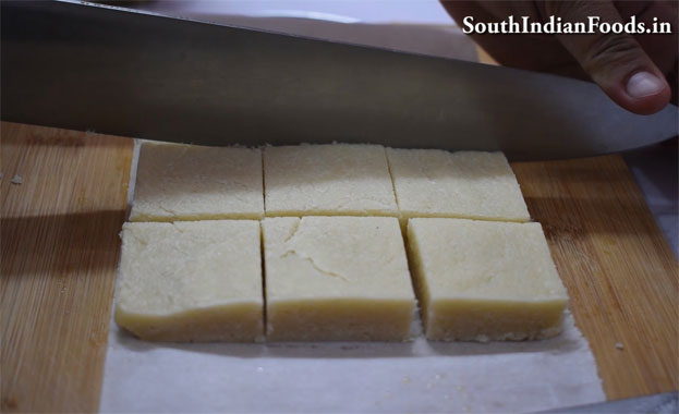 badam burfi recipe step 27