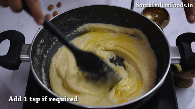 badam burfi recipe step 18