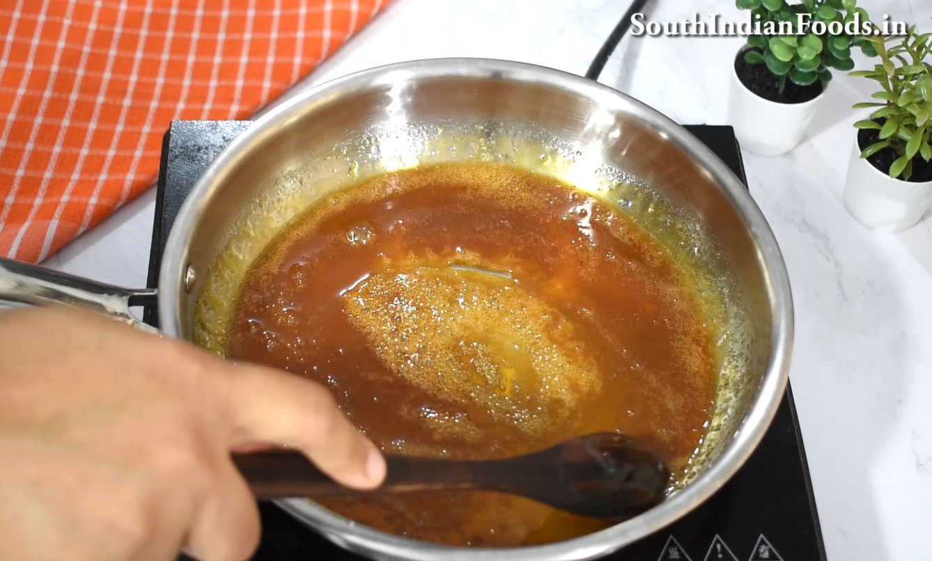 badam jaggery ladoo recipe step 10