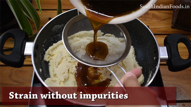 Badam jaggery katli step 17