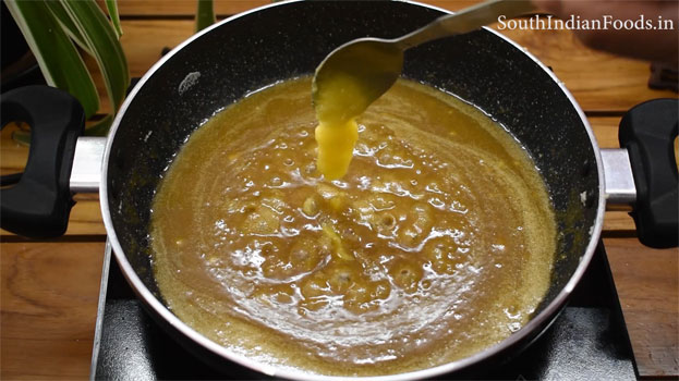 Badam jaggery katli step 20