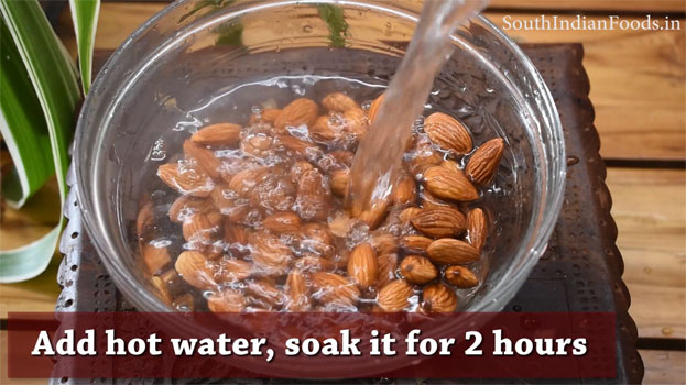Badam jaggery katli step 2
