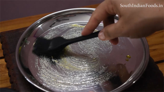 Badam jaggery katli step 21