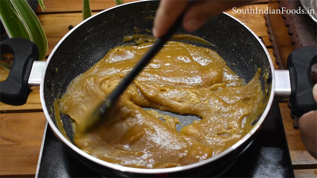 Badam jaggery katli step 28