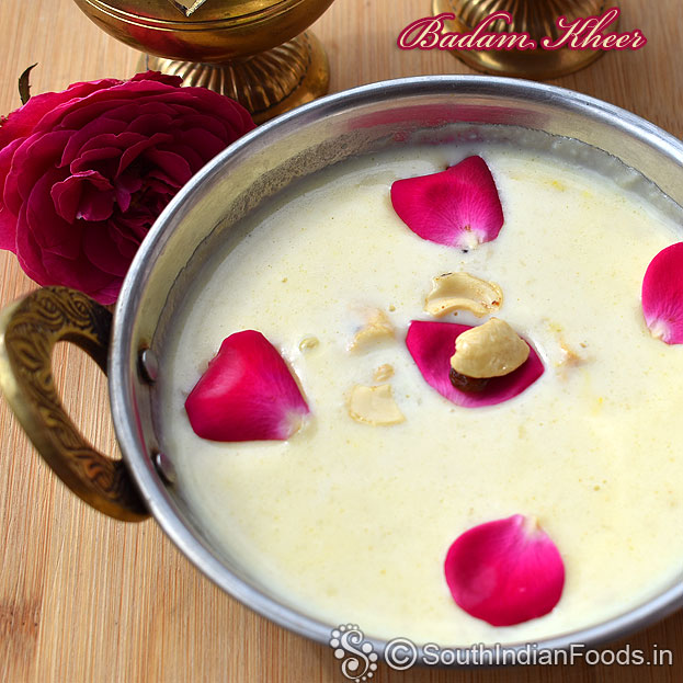 Easy badam kheer