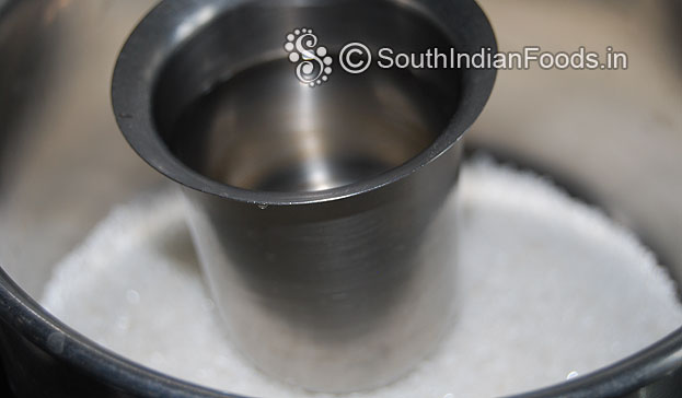 Add water mix well let it boil