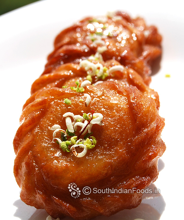 Decorative badusha sweet