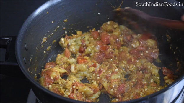 Baingan bharta step 17