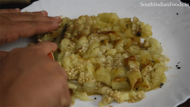 Baingan bharta step 8