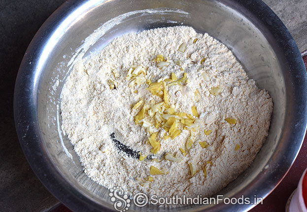 Add ginger & garlic [optional, you can use ginger & garlic paste]