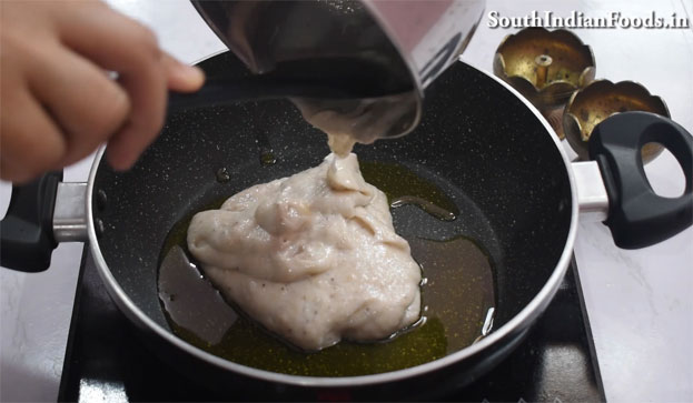 Banana jaggery halwa recipe step 12