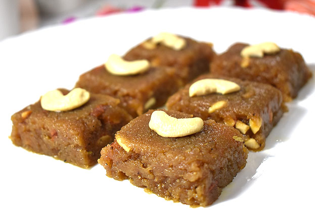 Banan jaggery halwa