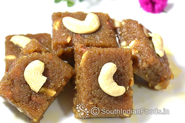 Banan jaggery halwa