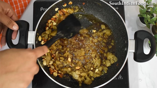 Banana Rice flour halwa with jaggery recipe step 17