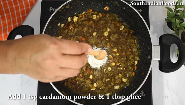 Banana Rice flour halwa with jaggery recipe step 18