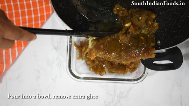 Banana Rice flour halwa with jaggery recipe step 22