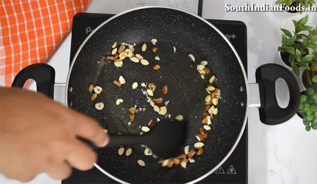 Banana Rice flour halwa with jaggery recipe step 3
