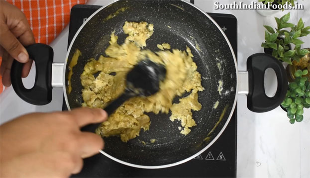 Banana Rice flour halwa with jaggery recipe step 8