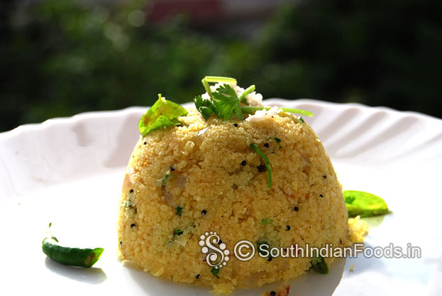 Bansi sooji coconut upma