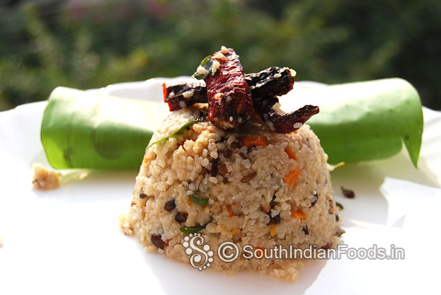 Barnyard millet vegetable urad dal rice
