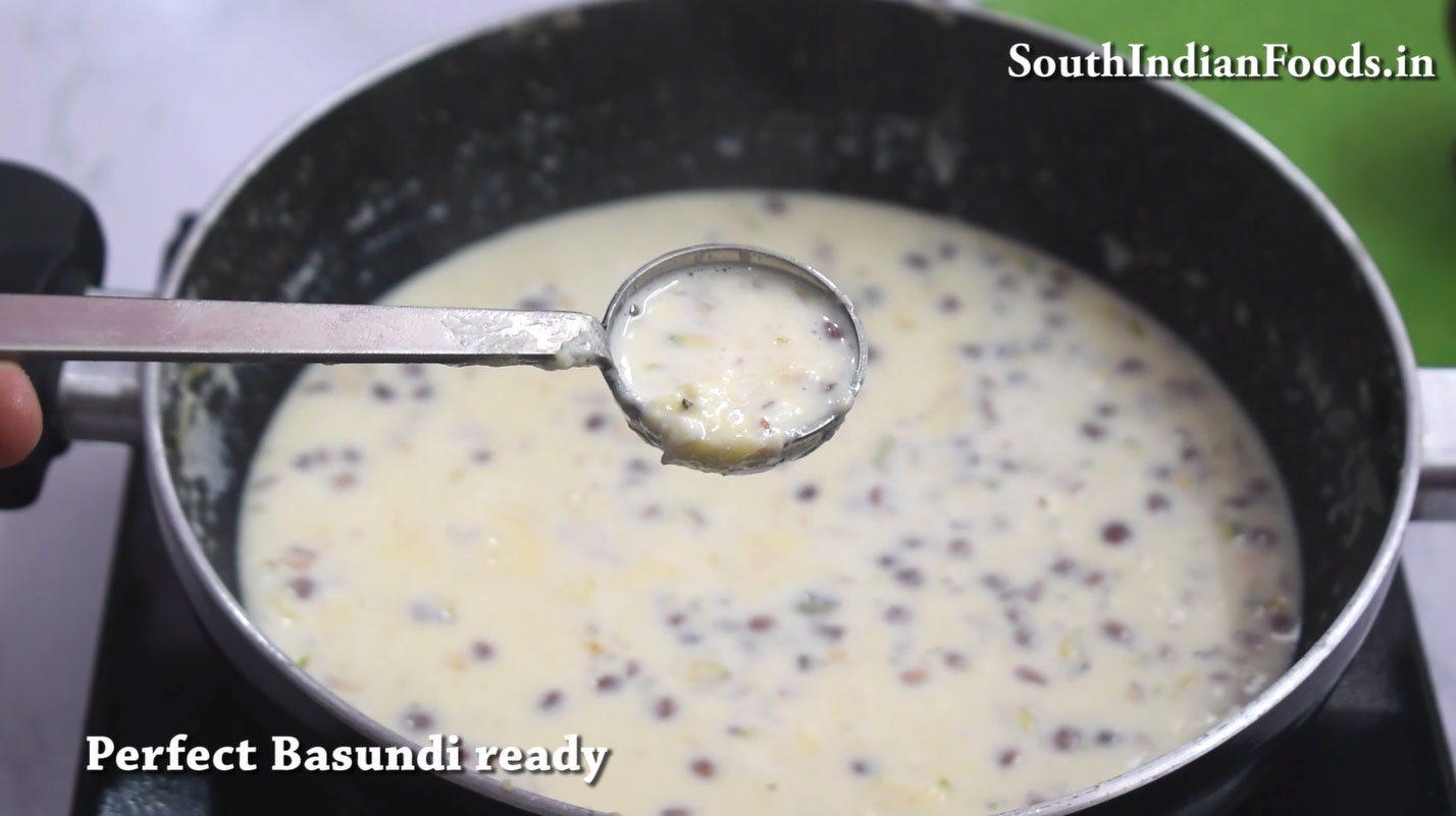 Basundi in 4 flavour