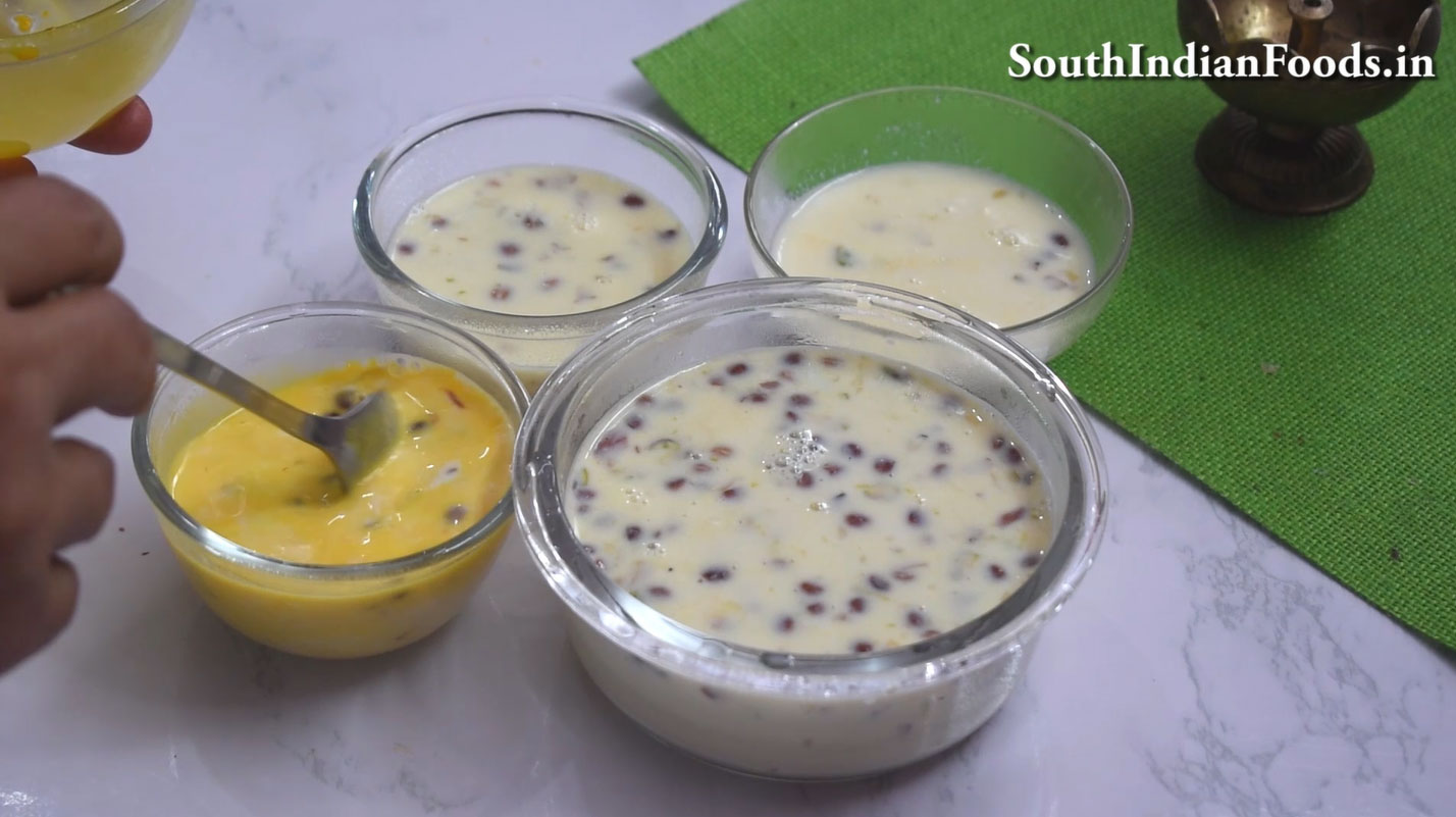 Basundi in 4 flavour