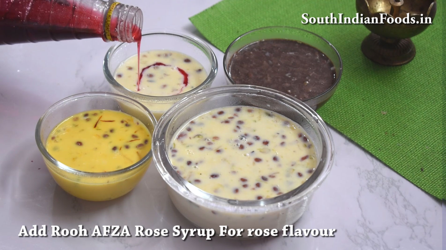 Basundi in 4 flavour