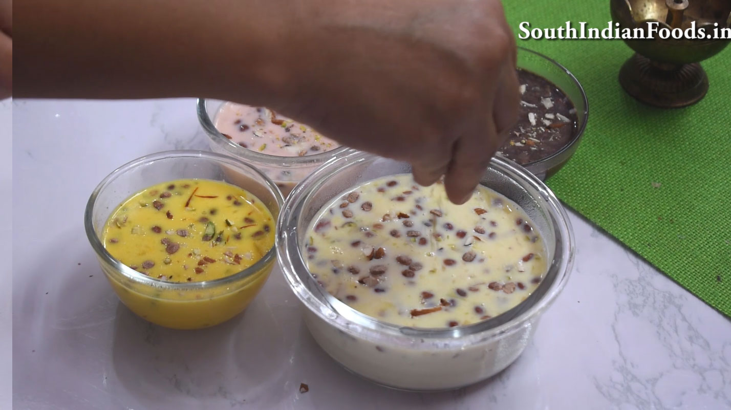 Basundi in 4 flavour