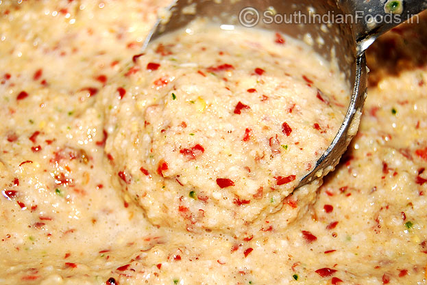 Batter for rajma adai