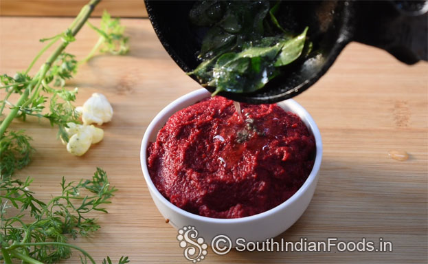 Beetroot chutney step 12