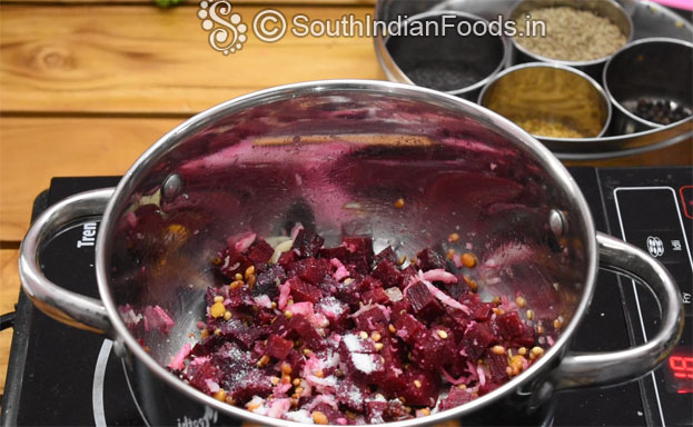 Beetroot chutney step 3