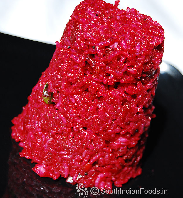 Beetroot rice