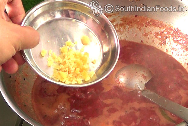 Add jaggery