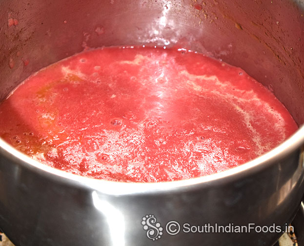Add ground puree