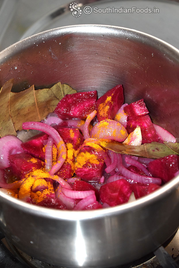 Add turmeric powder [optional]