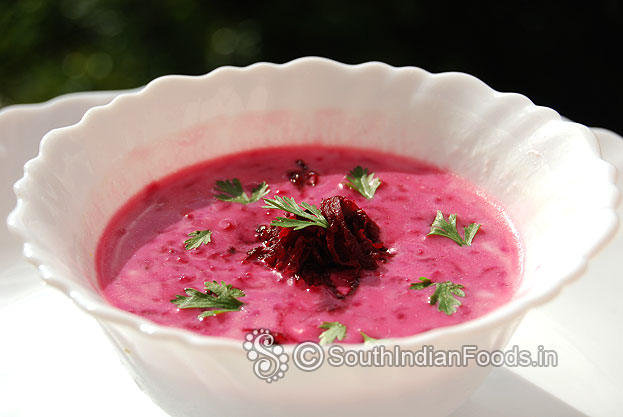 Beetroot Thayir Pachadi 